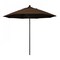 California Umbrella 9' Black Aluminum Market Patio Umbrella, Pacifica Mocha 194061335871 - alternate 1